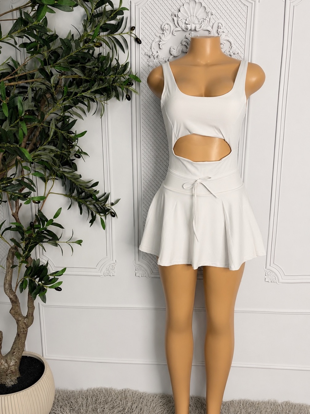 Cutout Mini Dress